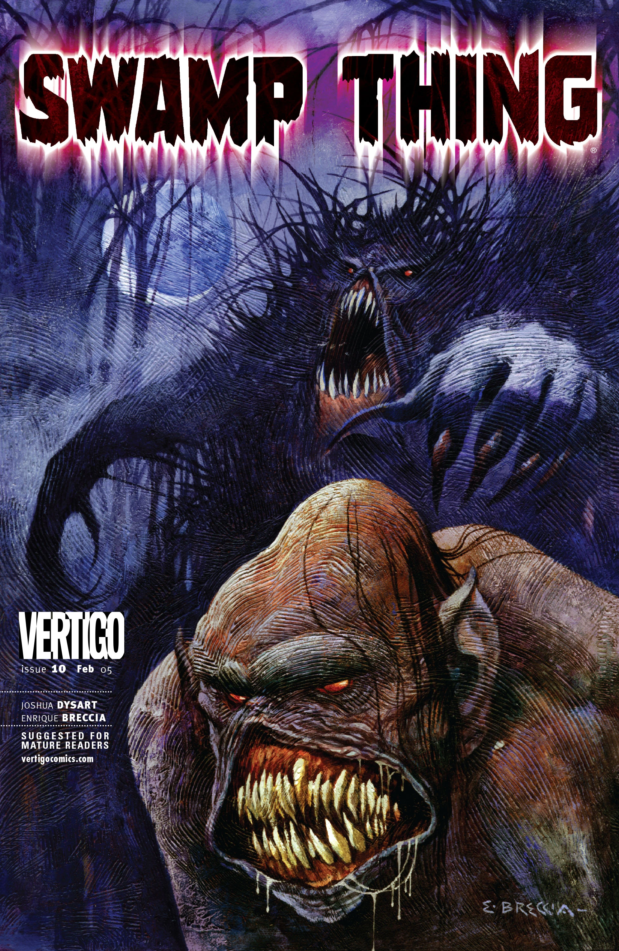 Swamp Thing #10 (DC, 2004 — Cover A) cover